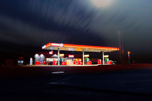 Gas station